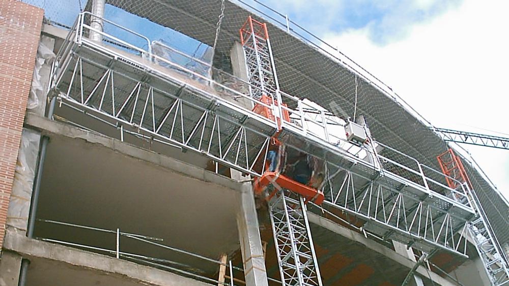 Мачтовая рабочая платформа Scanclimber SC 4000