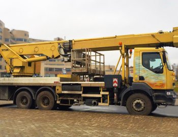 Автовышка MULTITEL 40 метров (телескоп) на базе RENAULT