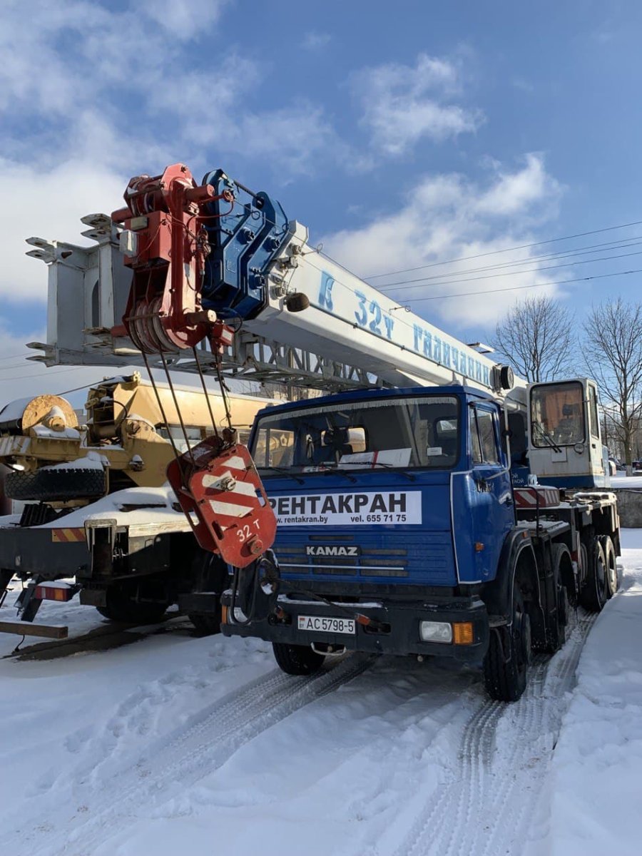 Автокран 32 тонны КС-55729-5В Галичанин