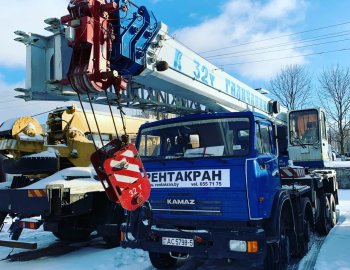 Автокран 32 тонны КС-55729-5В Галичанин