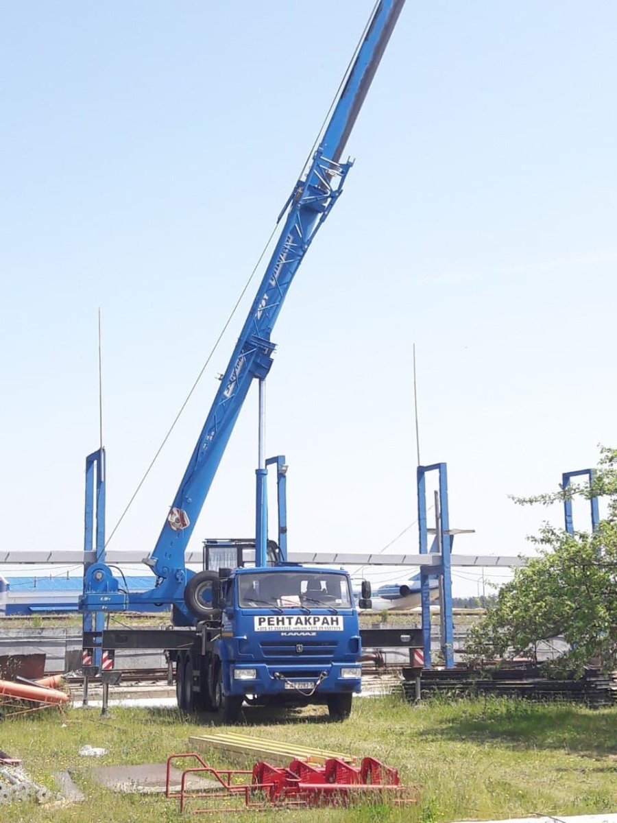 Автокран 25 тонн, 33 метра КС-55713-1К-4В Клинцы; на базе КаМаз 65115