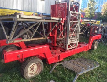 Мачтовая платформа на наземном шасси HEK MSHF