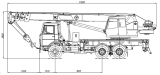 Автокран 25 тонн, 28 метров КС-55727 МАШЕКА